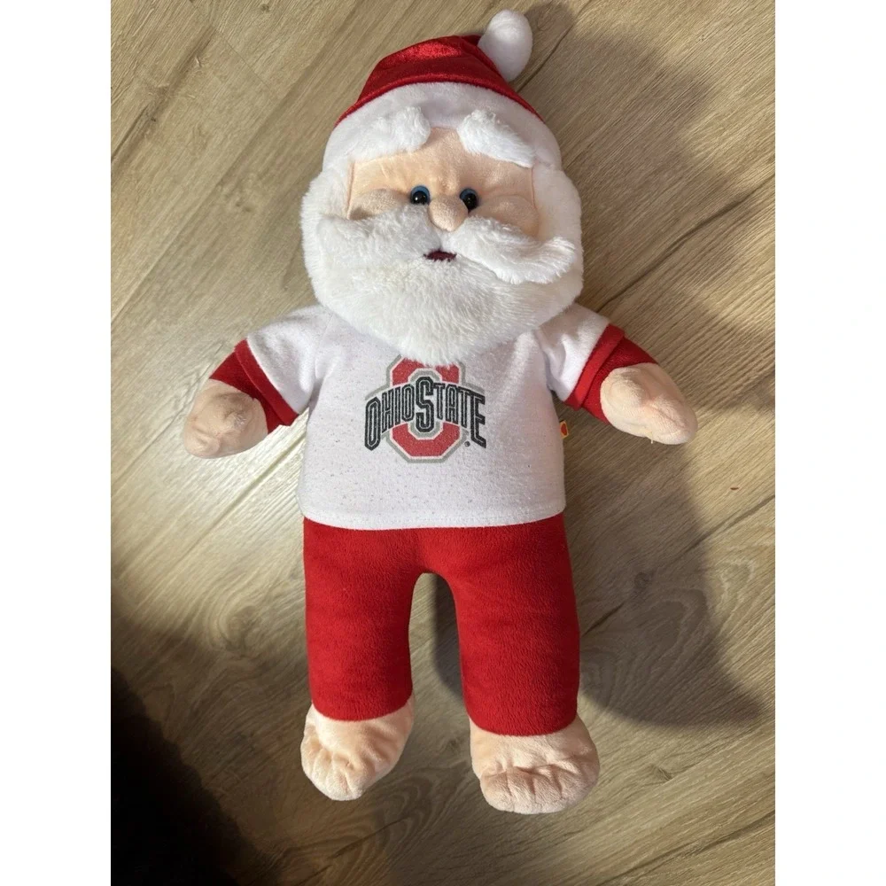 Build A Bear Workshop Santa with Ohio State‎ T-Shirt